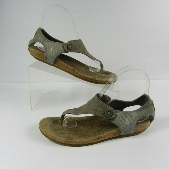 ahnu serena cork sandals